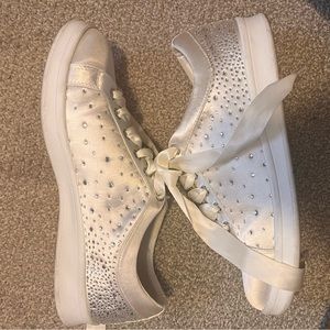 Badgley Mischka Jewel Bridal Sneakers